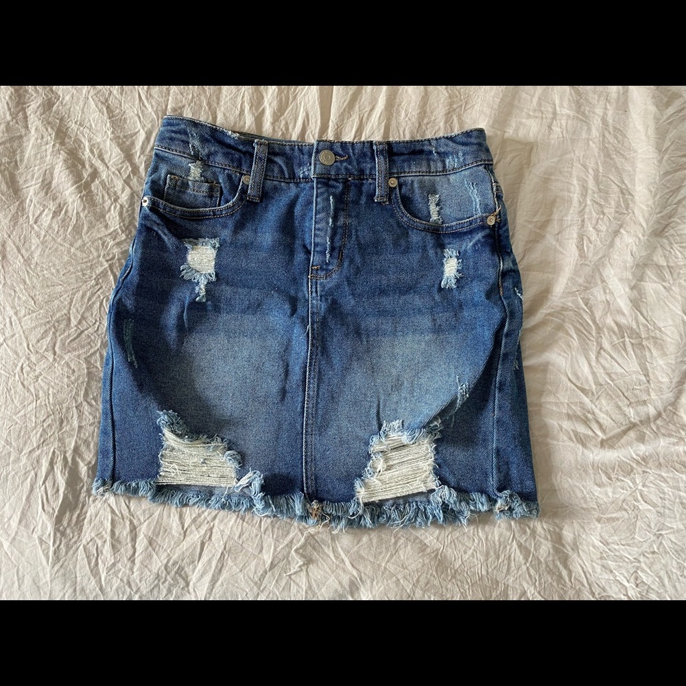 Denim skirt